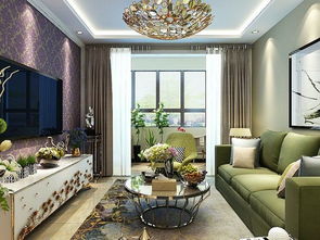 濟(jì)南中建錦繡城93平現(xiàn)代二居室，8萬打造簡(jiǎn)約溫馨家